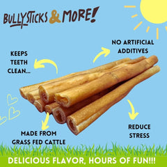 12-inch Collagen Dog Treat Sticks (Regular Size - 8-Pack) - Dog Bone Treats 07FC0E-D4 - KOEEK