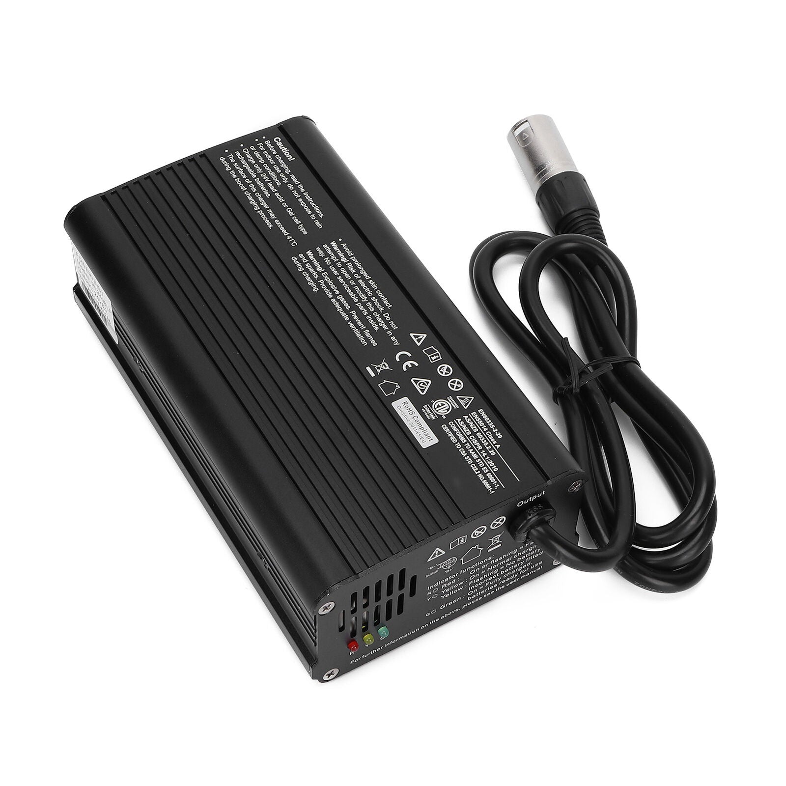 new 24V 8A Battery Charger For Electric Scooters Wheelchairs(US Plug ) HGF koeek - KOEEK