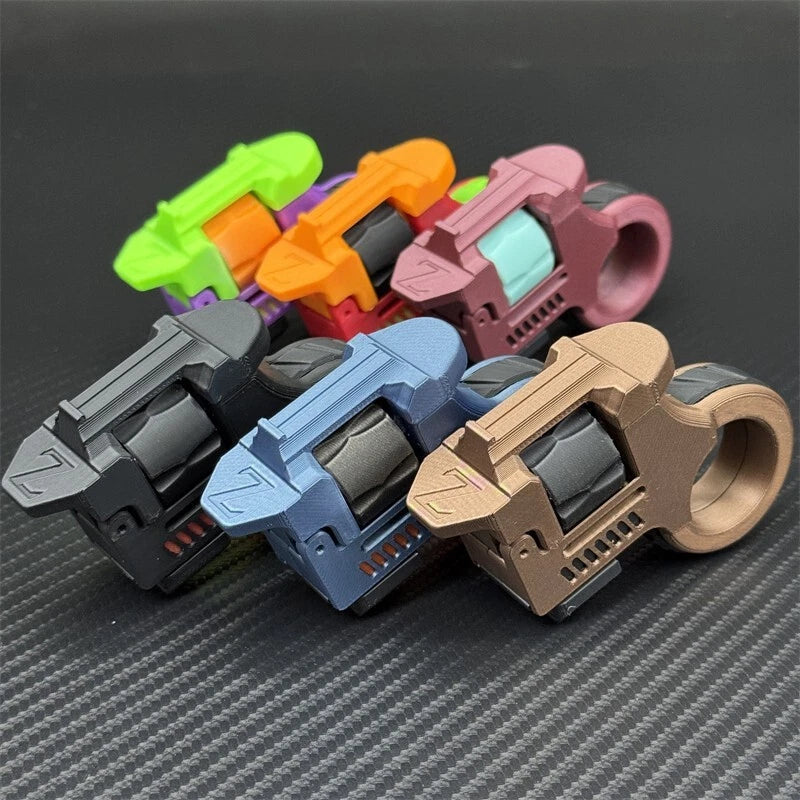 3D Printing Fidget Toys Creative Stress Relief Toys Plastic EDC Fidget Ring Hot 07FC0E-D4 - KOEEK