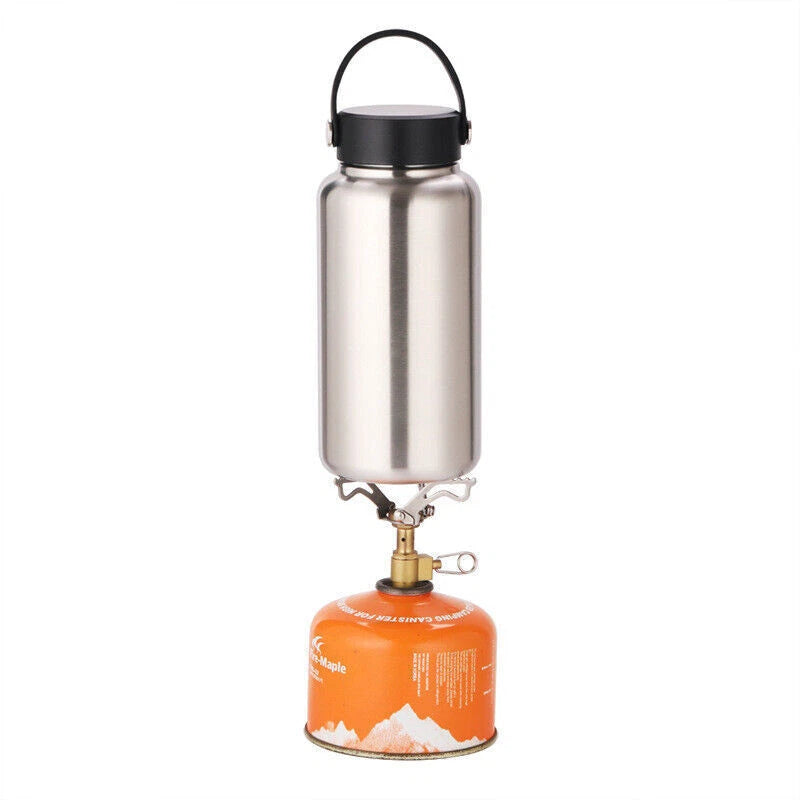 Stainless Steel Water Bottle Wide Mouth Single Wall with Leak Proof Water Bottle 07FC0E-D4 - KOEEK