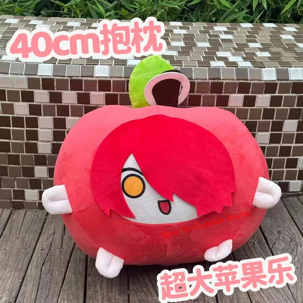 Anime Arknights Exusiai Fruit Series Apple Large Plush Doll Toy Gift 40cm 07FC0E-D4 - KOEEK