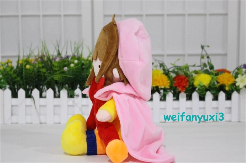 Anime Card Captor Sakura Kinomoto Sakura Plush Doll Girls Xmas Toy Gift 25cm 07FC0E-D4 - KOEEK