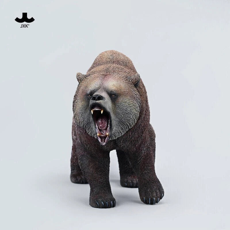 1/6 JXK Brown Bear Model Realistic Fierce Animal Soldier Scene GK Statue Toy 07FC0E-D4 - KOEEK