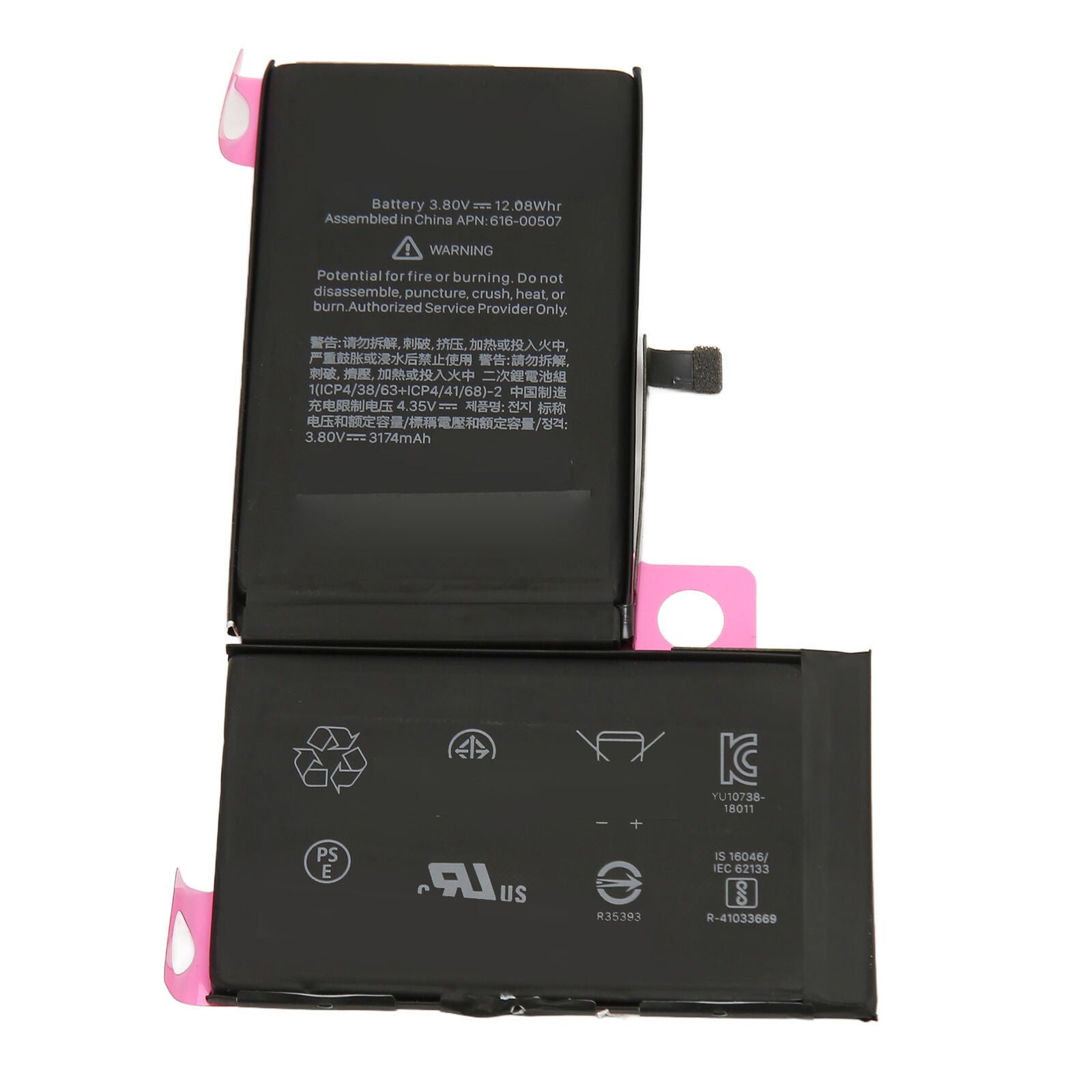 new Phone Battery Replacement 3.80V 12.08Wh 3174mAh 921 101 102 104 For IPho koeek - KOEEK