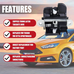 new Trunk Latch Tailgate Lock Compatible with VW Jetta Sportwagen 2010-2014,... 07FC0E-D4 - KOEEK