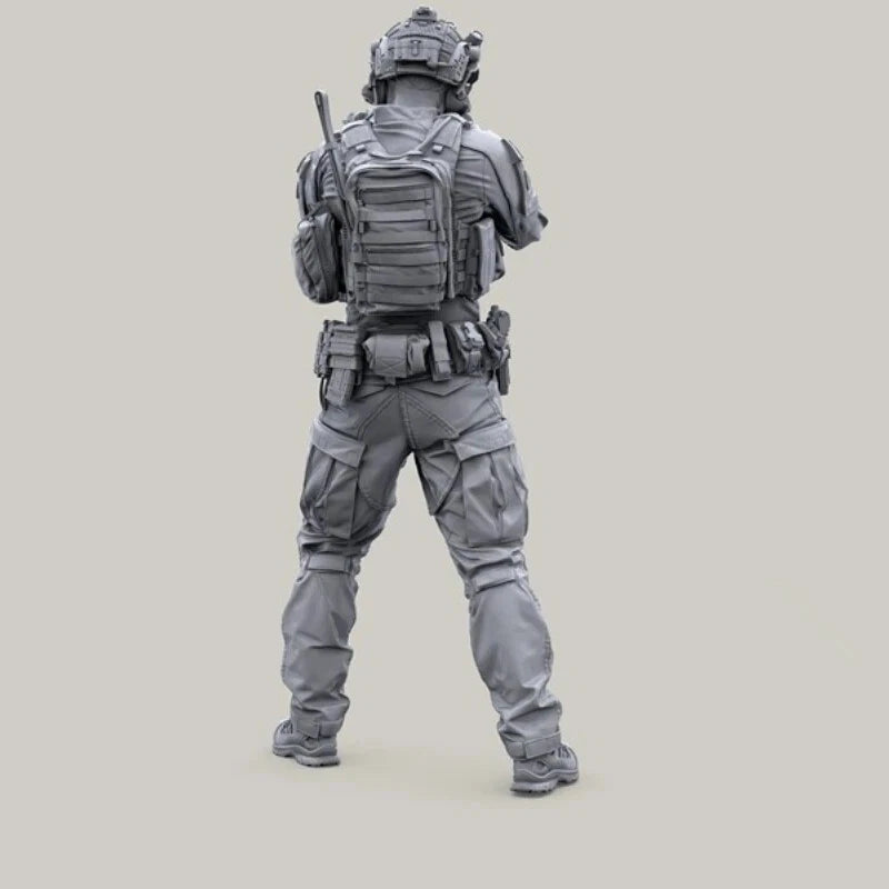 1/35 Resin Figure Model Kit Modern US Special Forces Unassambled Unpainted 07FC0E-D4 - KOEEK