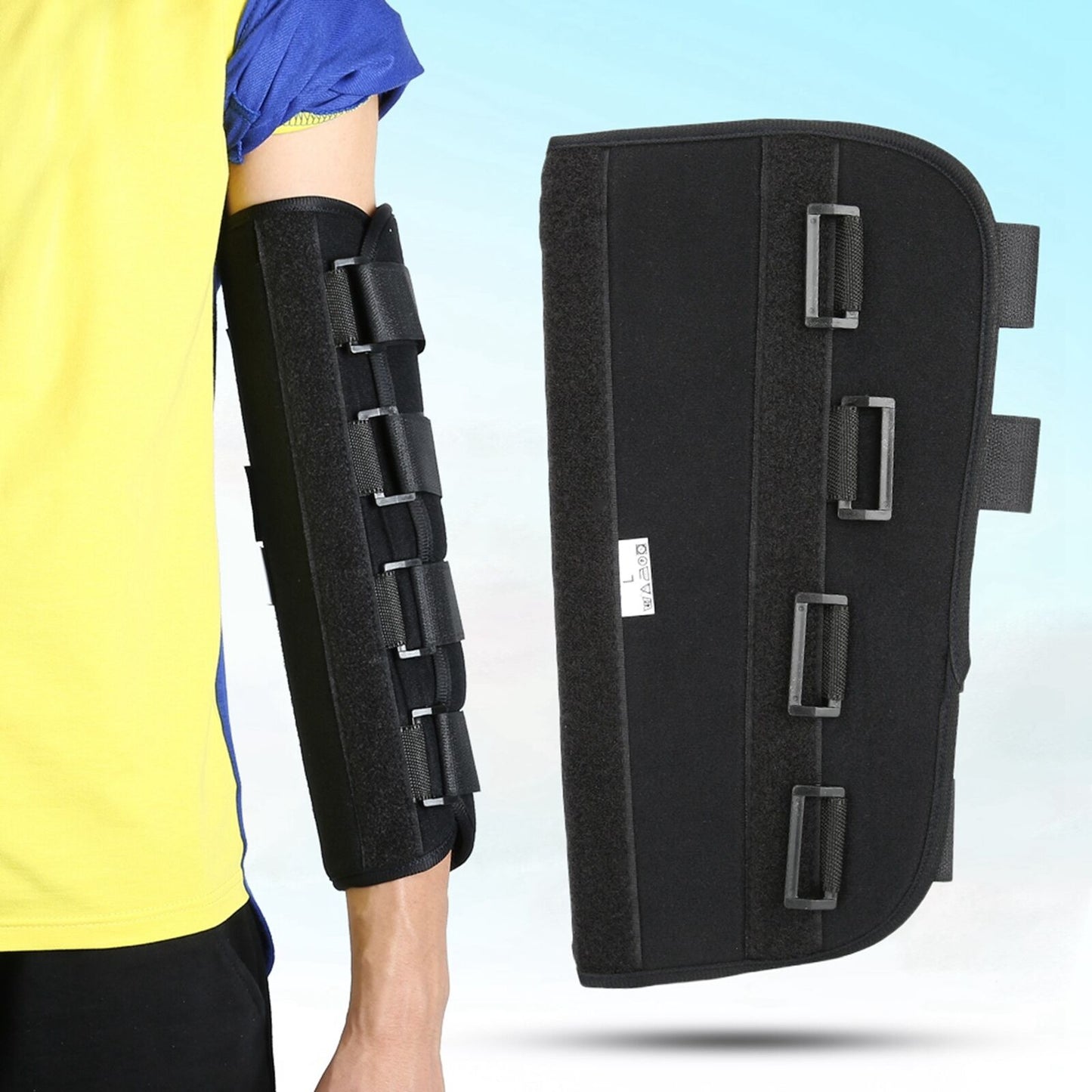 new Elbow Splint Brace Immobilizer Stabilizer Support Cubital Tunnel Syndrome HGF koeek - KOEEK