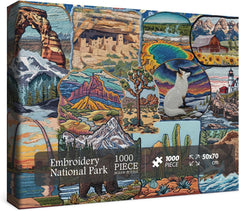 new National Parks Puzzles for Adults 1000 Pieces, Travel Landscape Jigsaw... 07FC0E-D4 - KOEEK