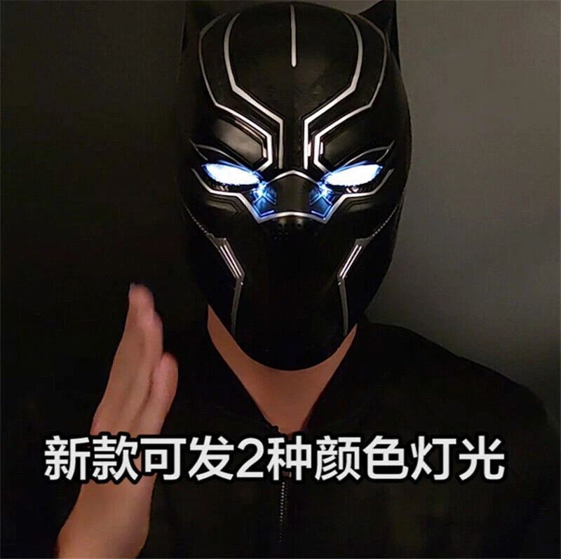 1/1 Killerbody Black Panther Wearable Helmet Mask LED Eyes Cosplay Halloween KILLERBODY - KOEEK