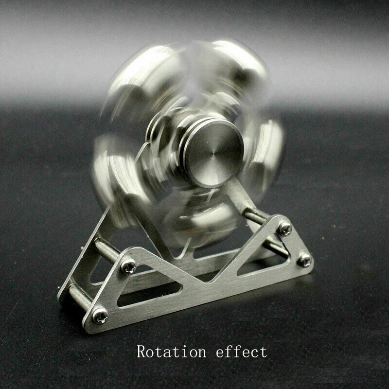 Stainless Steel Ferris Wheel Gyroscope Hand Spinner Fidget Decompression EDC Toy 07FC0E-D4 - KOEEK