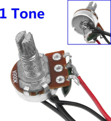 new 1Pcs Yootones Electric Guitar Wiring Harness Kit 2 Volume 1 Tone 3 Way... YOOTONES - KOEEK
