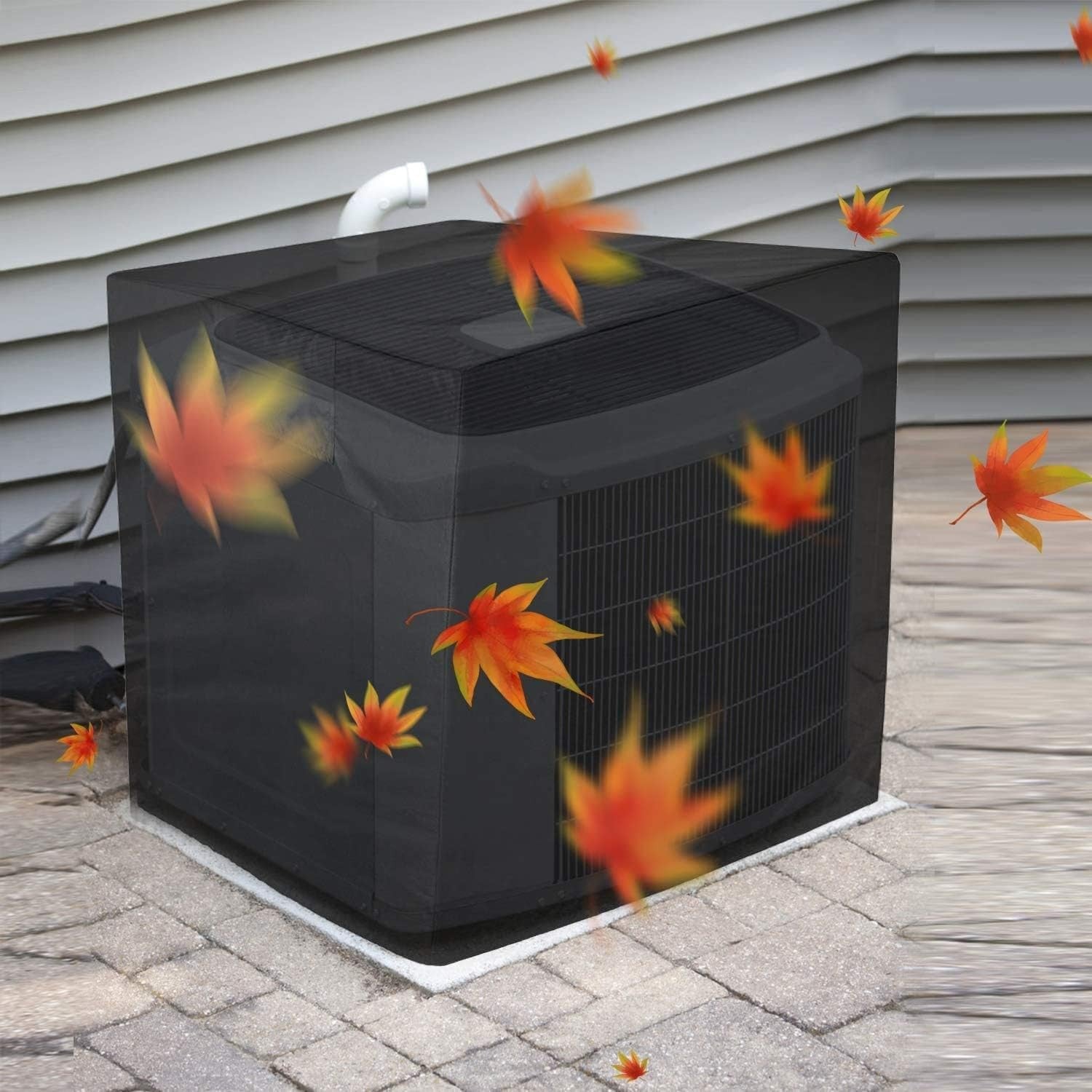 new Aozzy Central Air Conditioner Covers for Outside Units 36x36x39 inchs, Black