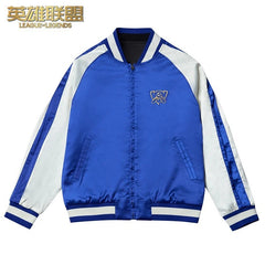 2025 League of Legends S15 Reversible Jacket Casual Men's Zipper Baseball Coat LEAGUE_OF_LEGENDS - KOEEK