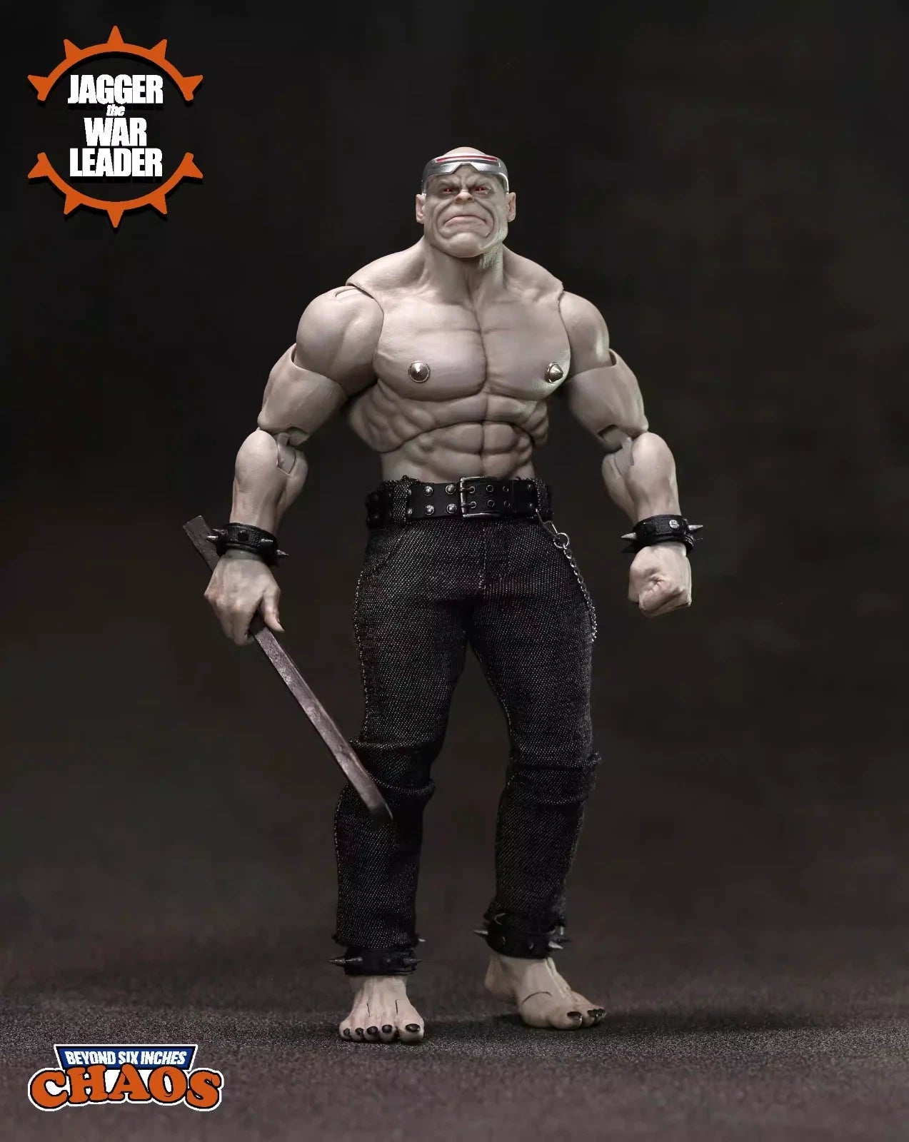 CHAOS 003 1/12 Jagger The War Leader Mutant 6" Action Figure In Stock 2026 CHAOS - KOEEK
