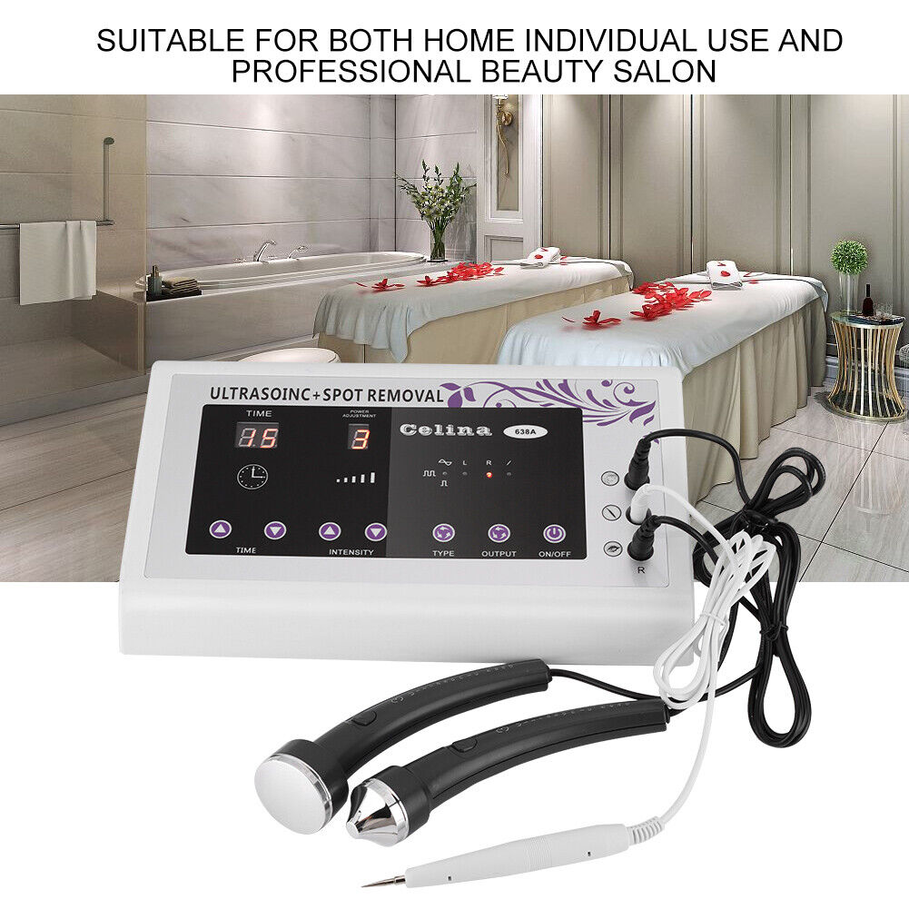 new Ultrasonic Instrument Spots Mole Removal Pen Serum Instrument (EU Plug) HGF koeek - KOEEK