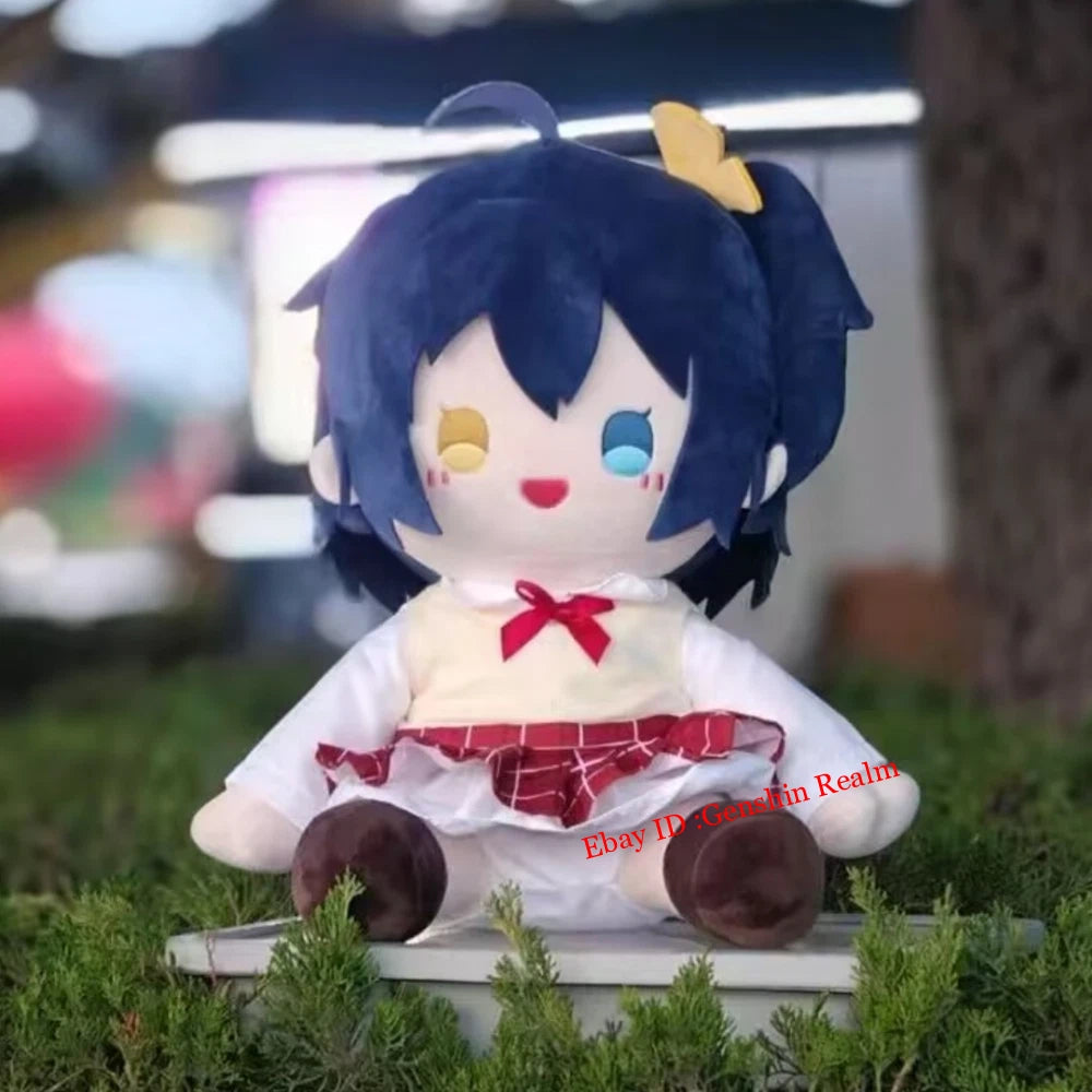 Anime Chunibyo Takanashi Rikka Sitting Position Plush Toy Pillow Gift 40cm 07FC0E-D4 - KOEEK
