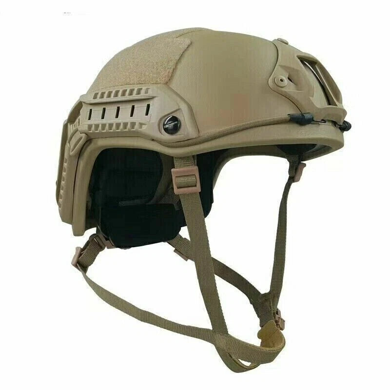 US Stock Tactical Helmet Green Black Level 3 Bulletproof UHMWPE Ballistic IIIA 07FC0E-D4 - KOEEK