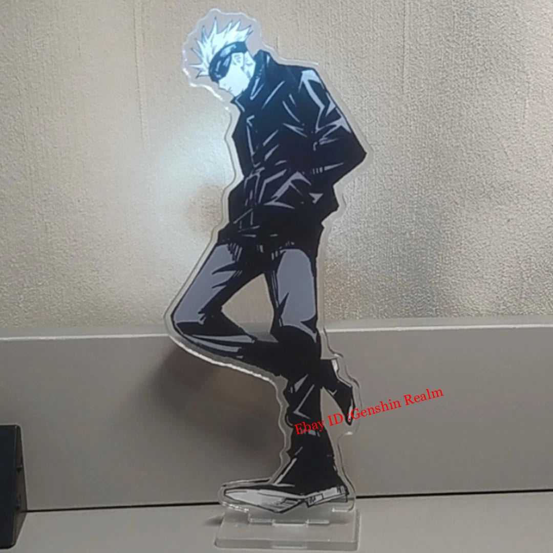 Anime Jujutsu Kaisen Satoru Gojo Acrylic Desktop Stand Figure Collection Gift 07FC0E-D4 - KOEEK