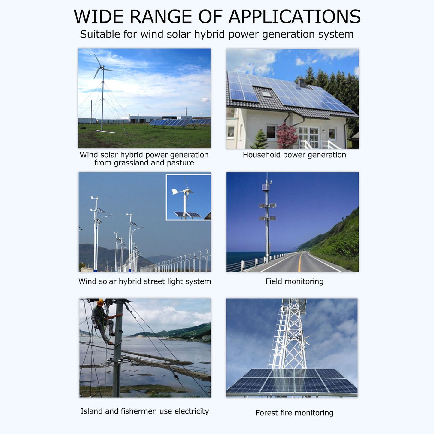 new Wind Solar Hybrid Controller Intelligent Control Wind Solar Regulator 12V 24V koeek - KOEEK