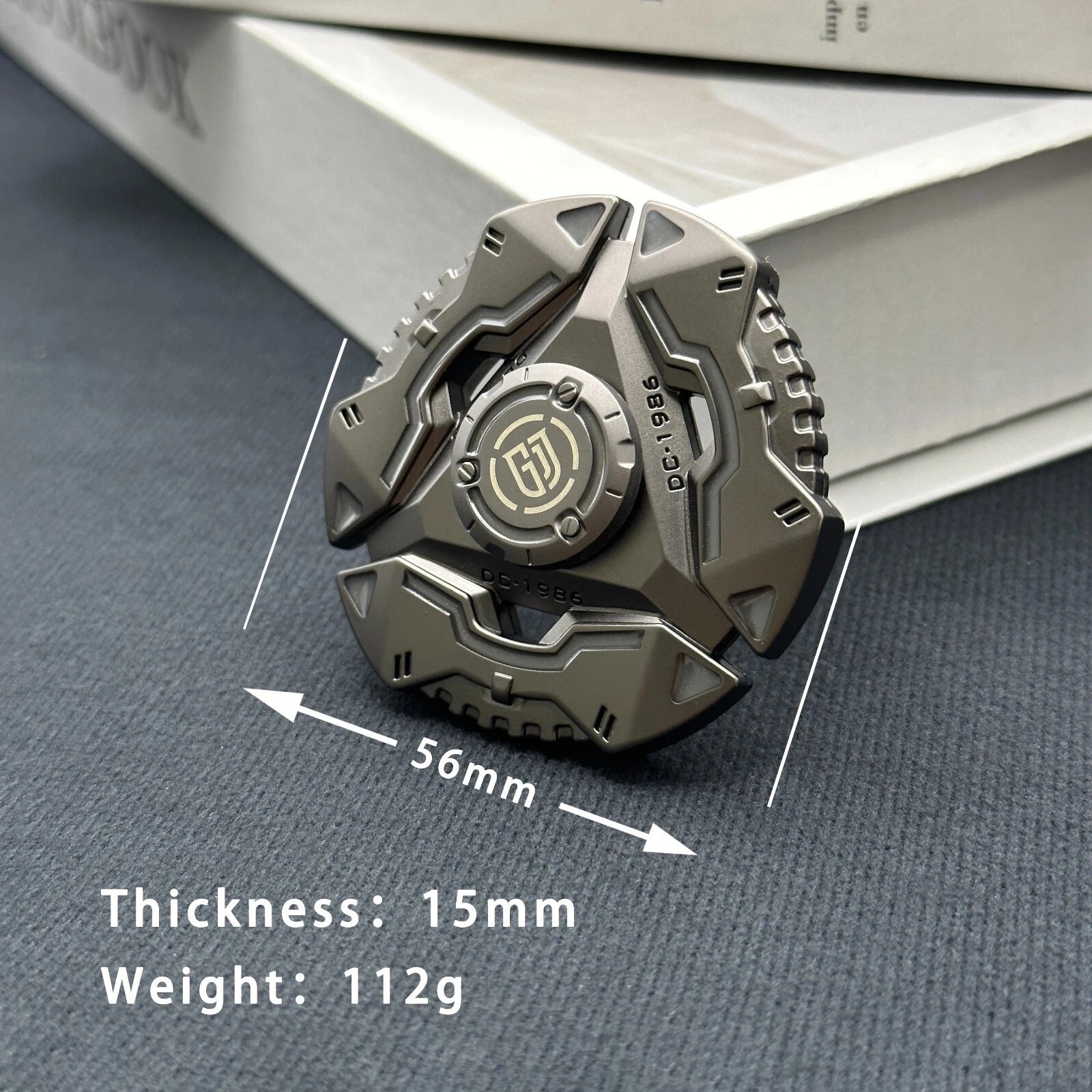 Fidget Spinners Atomic Gyro Luminous Alloy Metal Adult Stress Relief EDC Toys 07FC0E-D4 - KOEEK