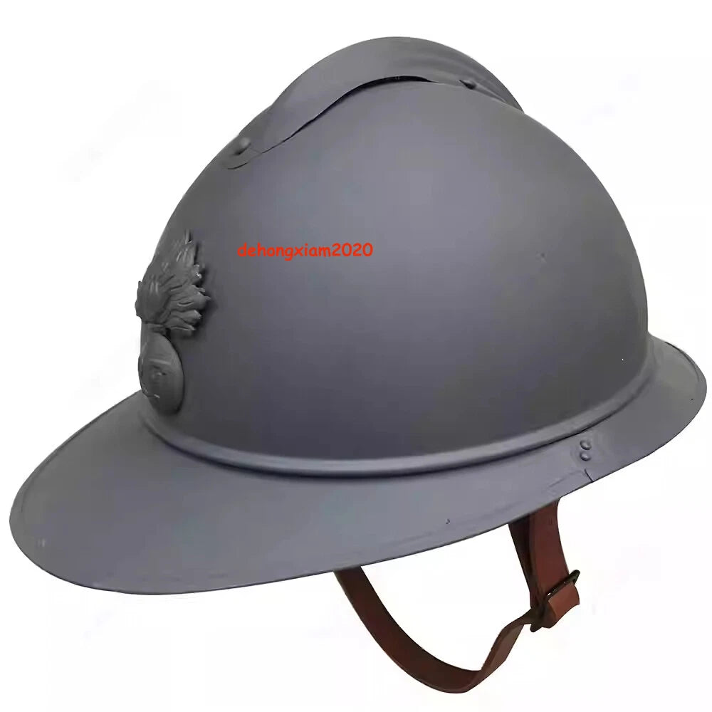 WWI French Adrian Replica Helmet Steel Military SoldierType M1915 M15 Infantry 07FC0E-D4 - KOEEK