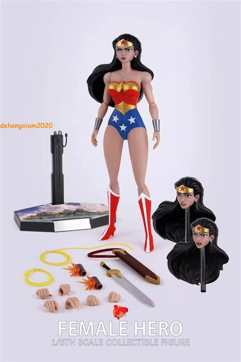 SHERO TOYS SH007 1/6 Female Hero 12" Action Figure Model Toy Gift 07FC0E-D4 - KOEEK