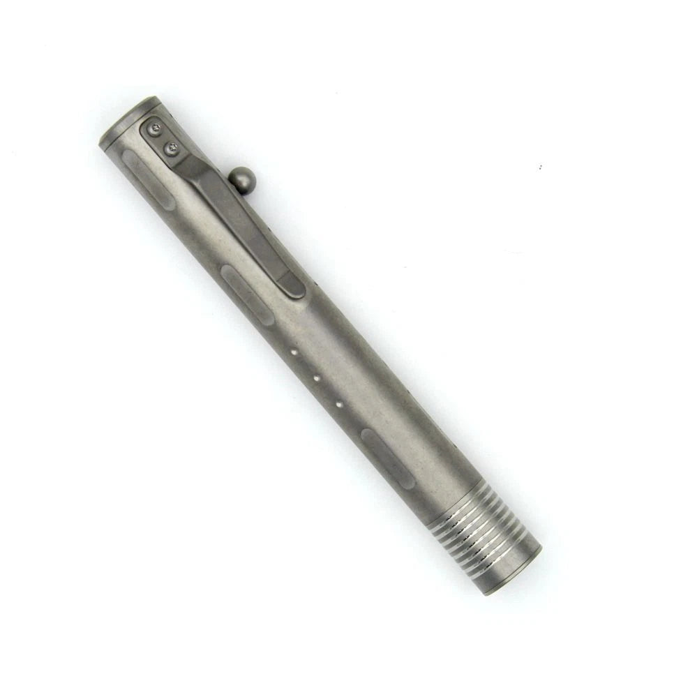 Titanium Alloy Torch LED Flashlight Torch Pocket Light Outdoor EDC Camping Light 07FC0E-D4 - KOEEK