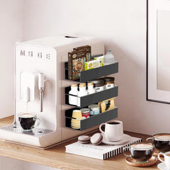 Magnetic Spice Rack Organizer for Fridge Seasoning Organizer for Kitchen storage 07FC0E-D4 - KOEEK