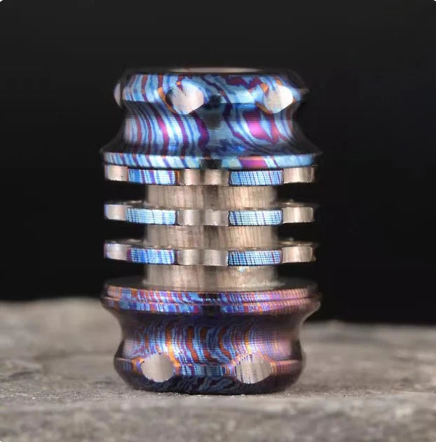 Handmade Titanium Knife Lanyard Bead Paracord Necklace Pendant Bracelet DIY EDC 07FC0E-D4 - KOEEK