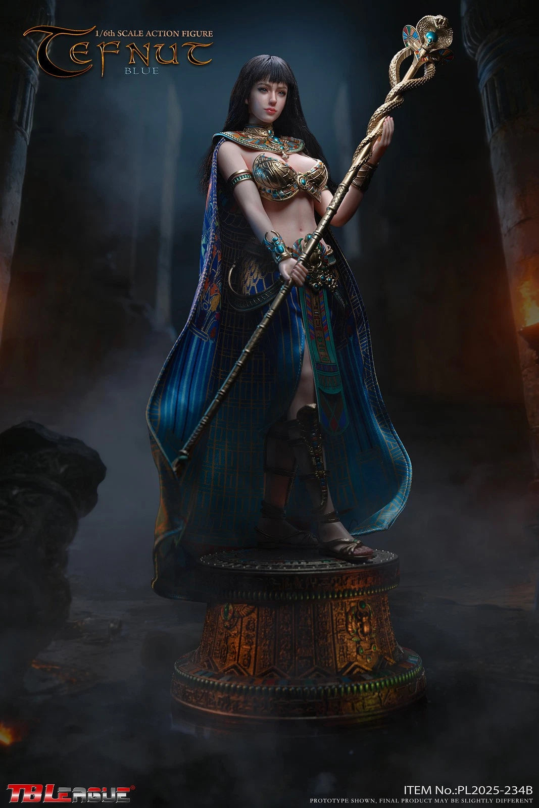 TBLeague PL2025‑234B 1/6 Tefnut Blue Ver. Moveable Eyes Action Figure Full Set TBLEAGUE - KOEEK