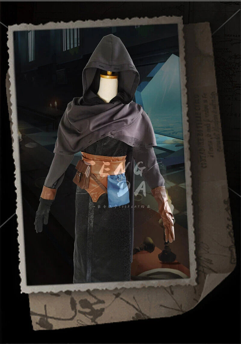 Identity V Eli Clark Cosplay Costume Mens Full Set Outfit Diviner Game Halloween 07FC0E-D4 - KOEEK