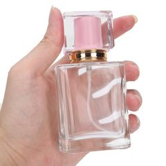 new 50ml Refillable Perfume Bottle Spray Liquid Empty Atomizer Container(Pink ) HGF koeek - KOEEK