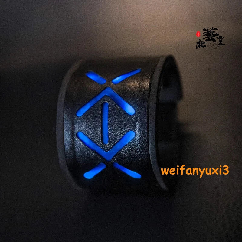 Handmade Arknights SilverAsh LED Light Bracelet Wristband Cool Cosplay Prop Toy 07FC0E-D4 - KOEEK