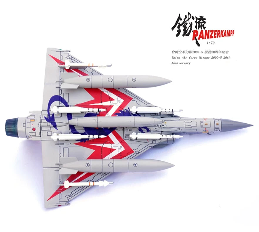 1/72 14626PE Mirage 2000-5 Fighter 20th Anniversary T Air Force Alloy Model Yoy 07FC0E-D4 - KOEEK