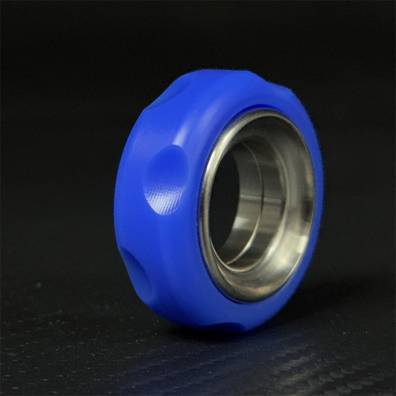 Creative Cheese EDC Fidget Ring Fun PEI & Nylon Ratchet Ring ADHD Fidget Toys 07FC0E-D4 - KOEEK