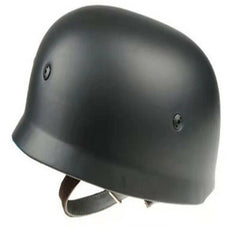 WW2 WWII German Fallschirmjager Paratrooper M38 Steel Helmet Leather Liner Black 07FC0E-D4 - KOEEK