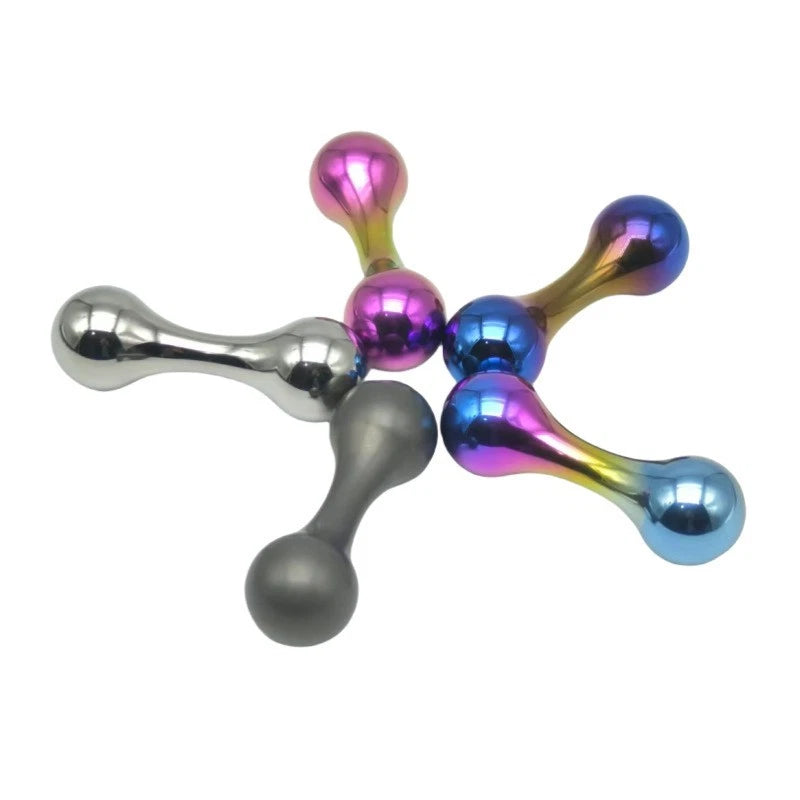 Titanium Worry Bead Begleri Finger Skill Paracord Stress Knucklebone Fidget Toys 07FC0E-D4 - KOEEK