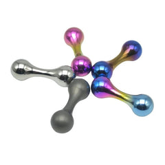 Titanium Worry Bead Begleri Finger Skill Paracord Stress Knucklebone Fidget Toys 07FC0E-D4 - KOEEK