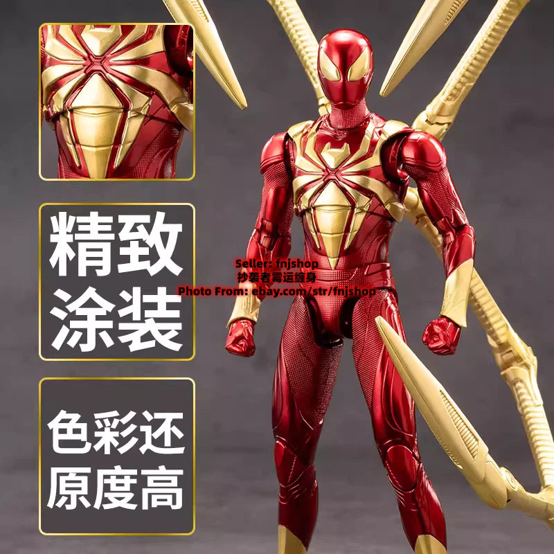ZD Toys Spider-Man Iron Spider Armor 1/10 Collectible Action Figure IN STOCK ZD_TOY - KOEEK