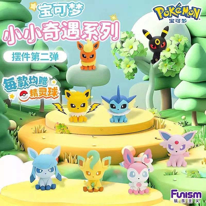 Funism Nintendo Pokemon Eeveelutions Palmsize Wonders 2 Series  Blind Box