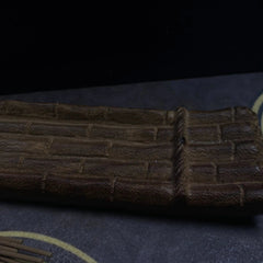 20cm Vietnamese Agarwood Jiang Taigong Fishing Incense Holder Figurine 07FC0E-D4 - KOEEK
