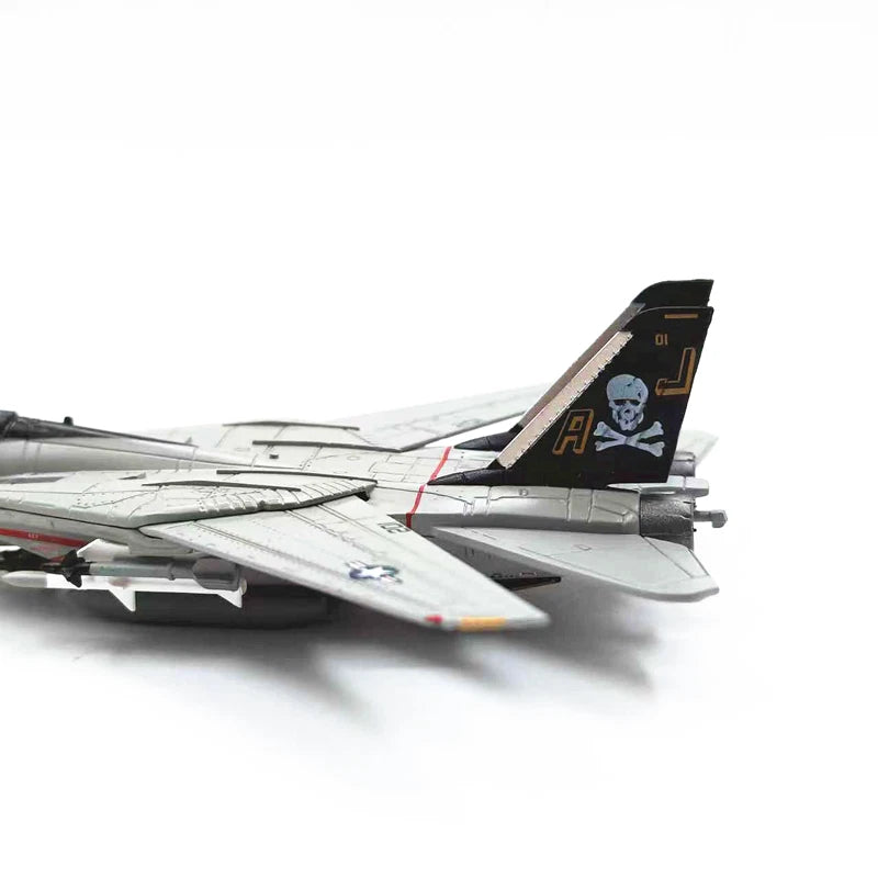 AF1 1/144 F-14A TOMCAT U.S.NAVY VF-84 JOLLY ROGERS AJ201 1978 Diecast 07FC0E-D4 - KOEEK