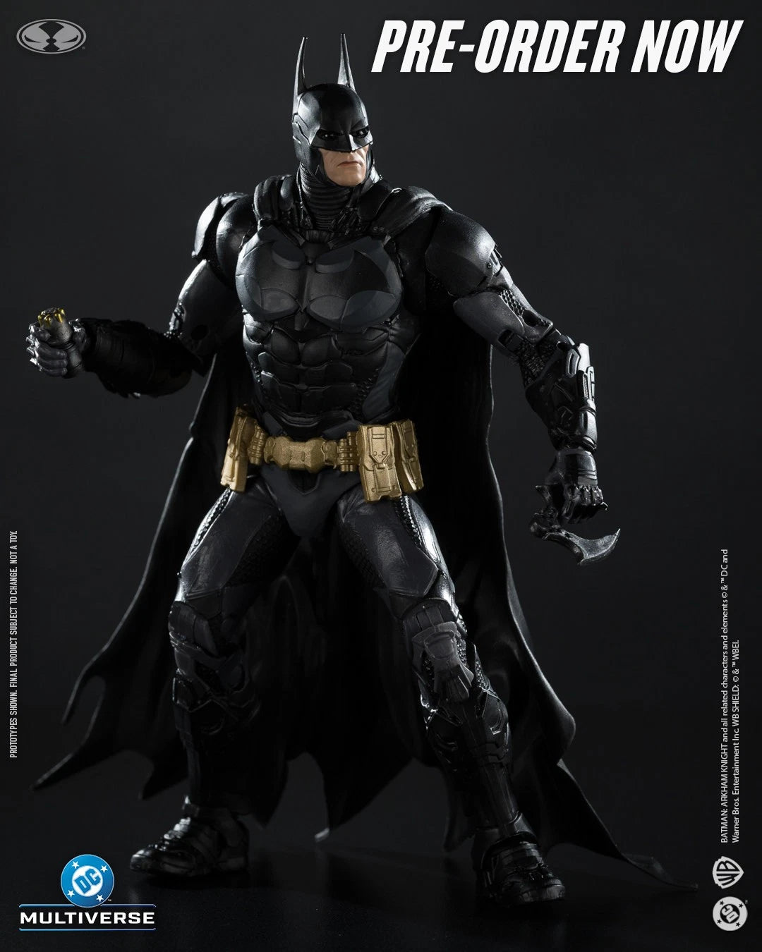 McFarlane Batman (Arkham Knight) 1/10‑scale Articulated Action Figure 07FC0E-D4 - KOEEK