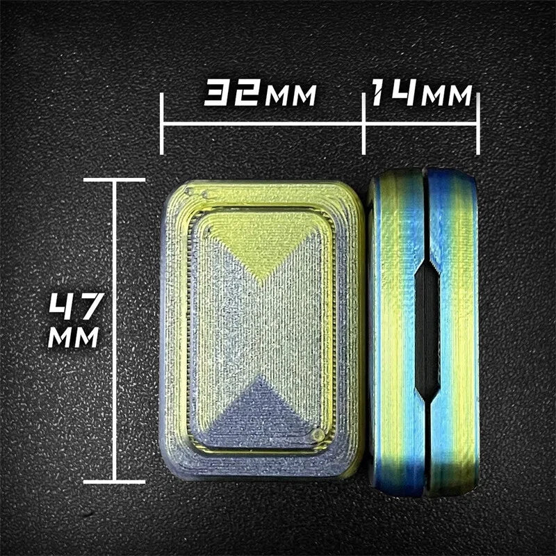 Gradient Haptic Slider Unlimited Push Magnetic Fidget Slider EDC Fidget Toy Gift 07FC0E-D4 - KOEEK