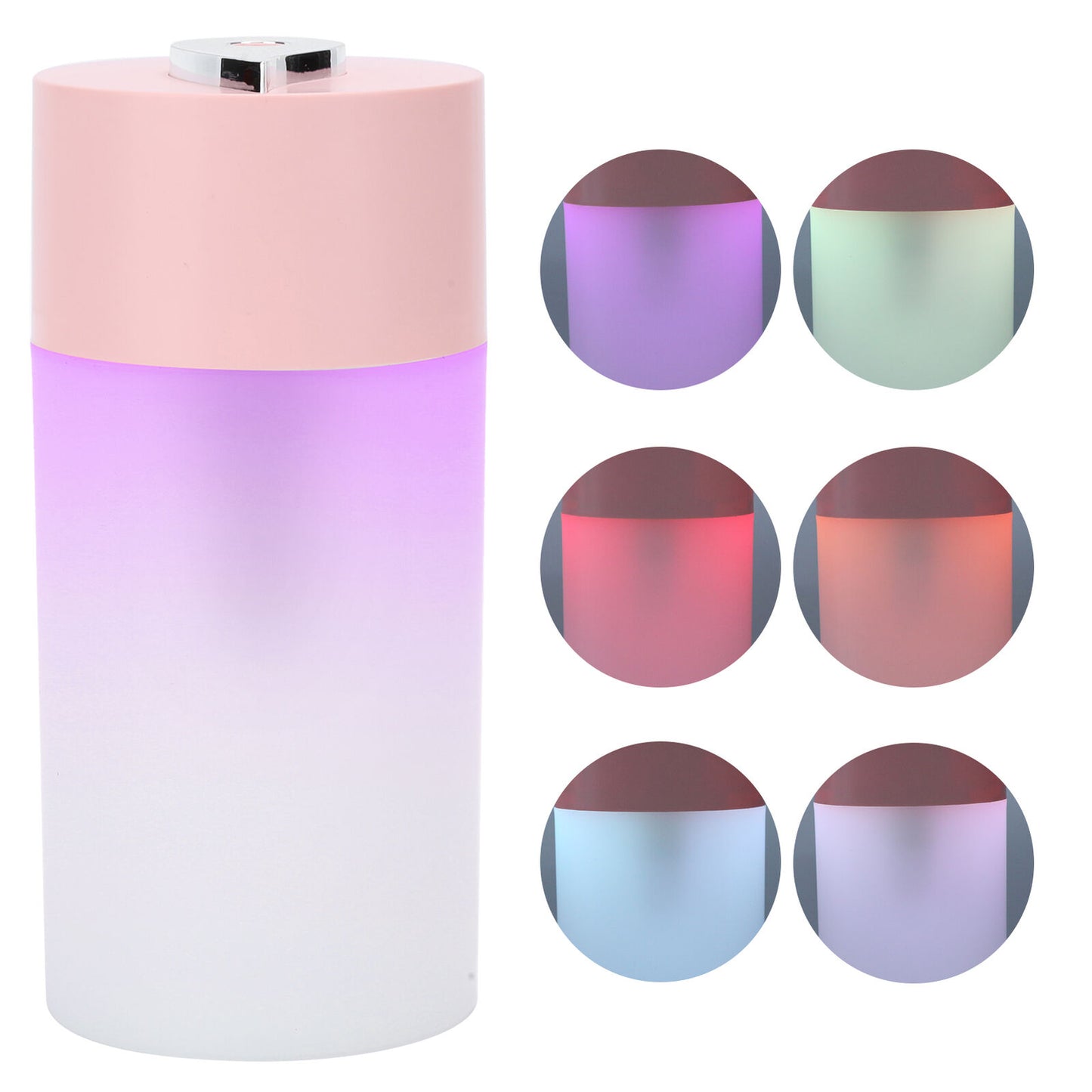 new Humidifier Air Humidifier Noiseless Capacity Essential Oil Diffuser (Pink ) HGF koeek - KOEEK