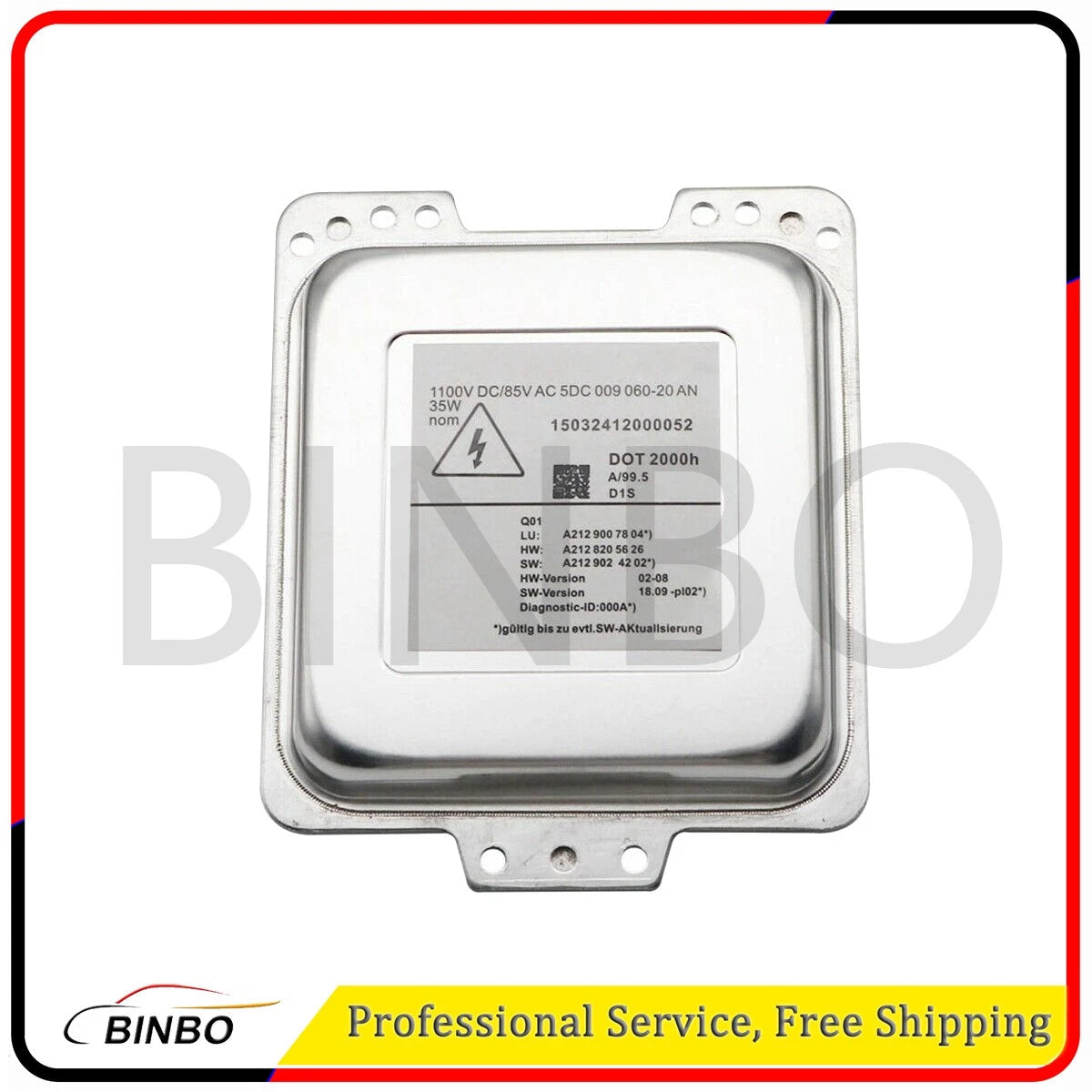 2129007804 Xenon HID Headlight Ballast Unit for BENZ W212 A207 C207 E200 E260 07FC0E-D4 - KOEEK