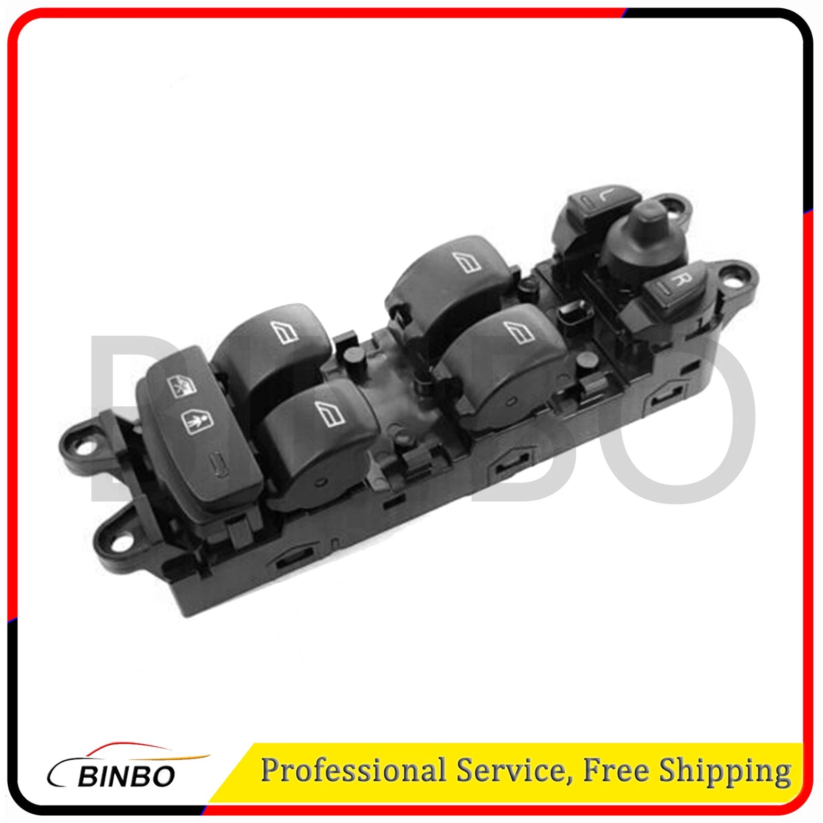 31334348 FRONT RIGHT POWER WINDOW CONTROL SWITCH For VOLVO S60 V60 XC60 07FC0E-D4 - KOEEK