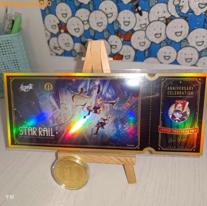 Official miHoYo Honkai: Star Rail 1st Anniversary Character Collection Card Set 07FC0E-D4 - KOEEK