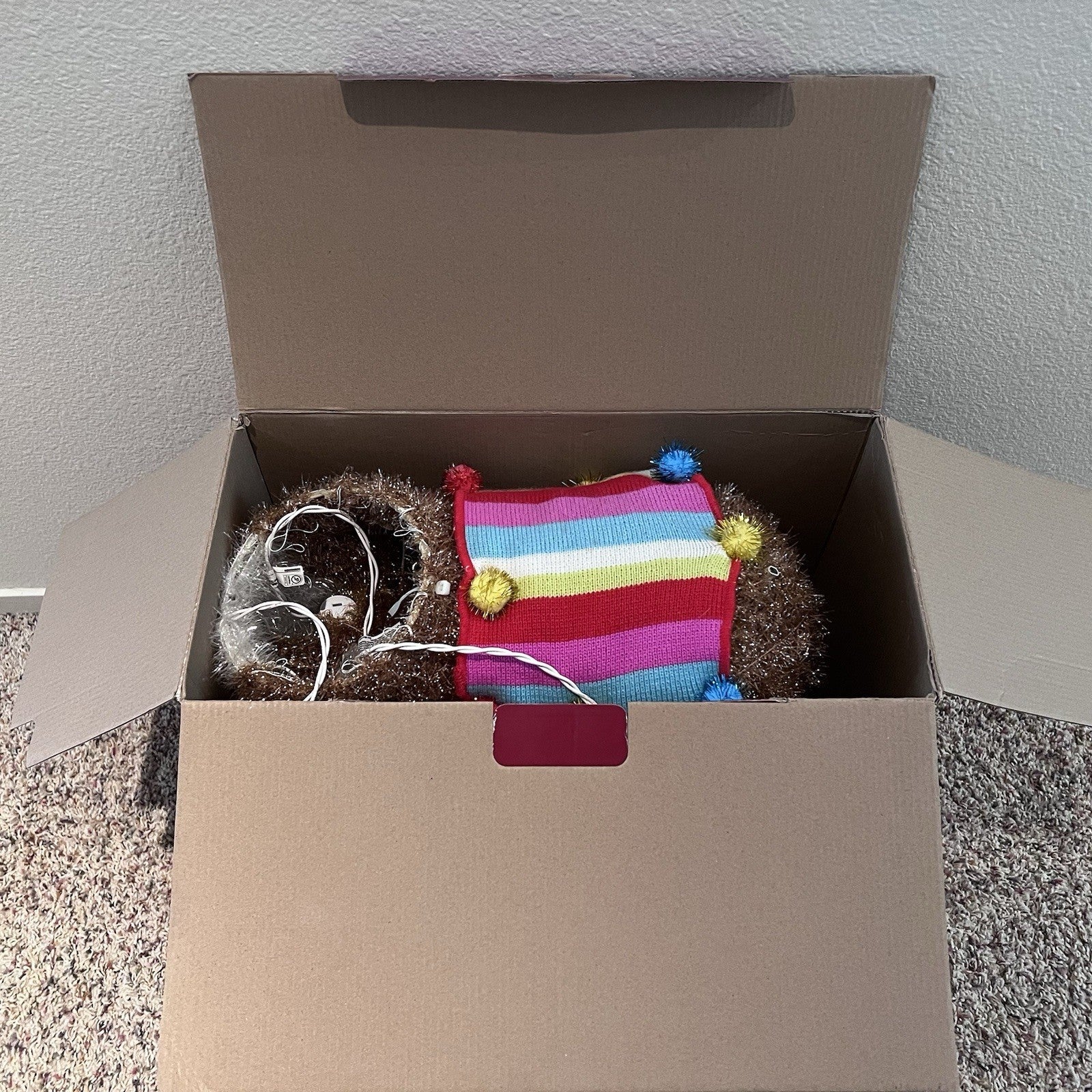 Wondershop Target 32” Tall Lit Tinsel Llama Christmas Light Yard Decor In Box WONDERSHOP - KOEEK