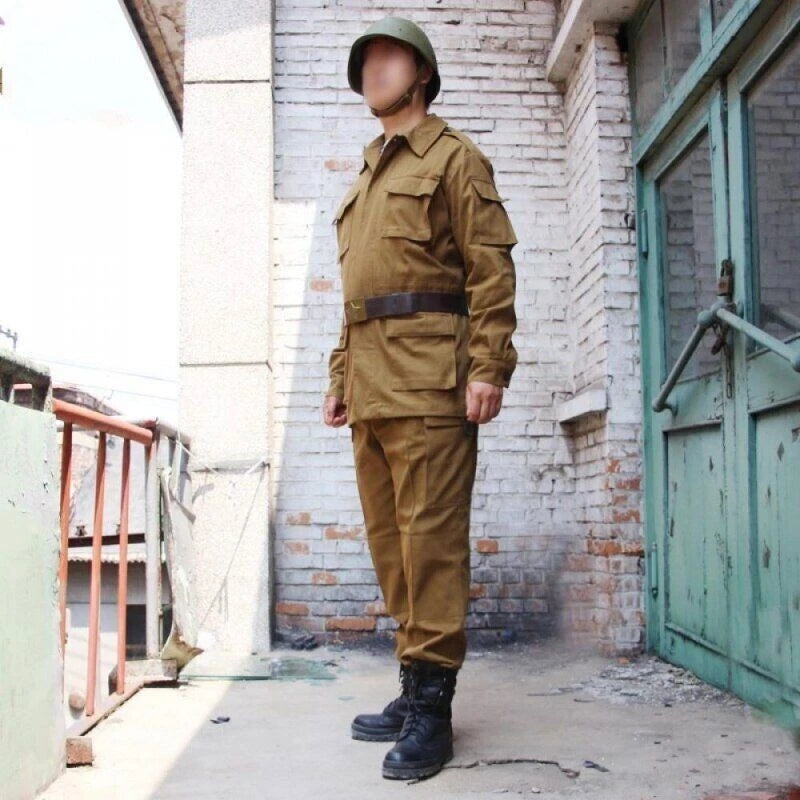 Soviet M81/M88 Combat Suit Afghanka Summer Training Uniform Set Top + Pantaloni 07FC0E-D4 - KOEEK